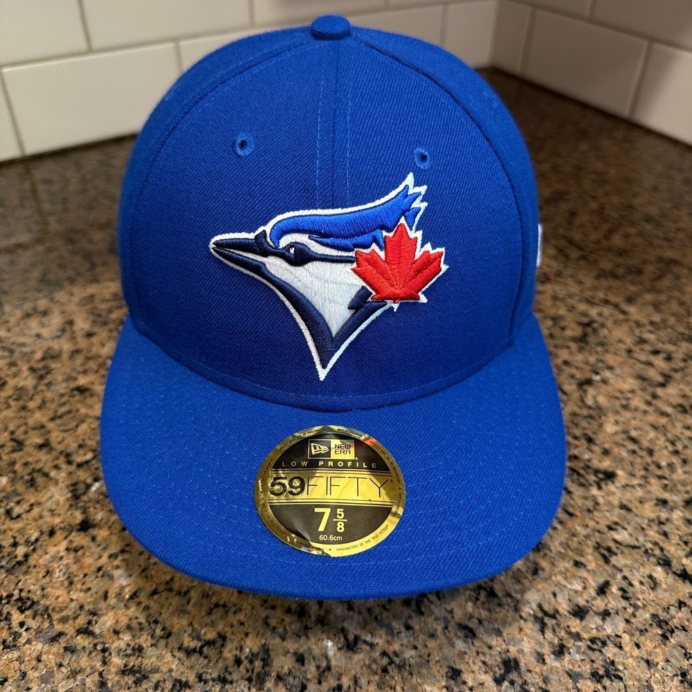 Toronto Blue Jays New Era 59FIFTY Low Profile Fitted Hat Cap 7 5/8